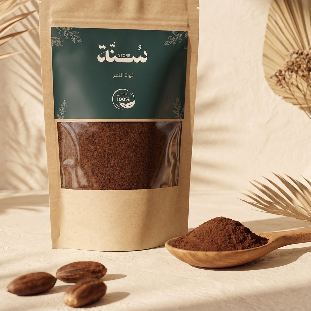 نواة التمر مطحون