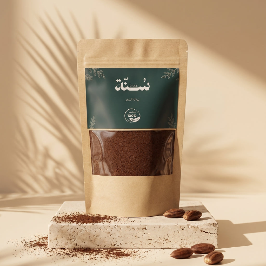 نواة التمر مطحون