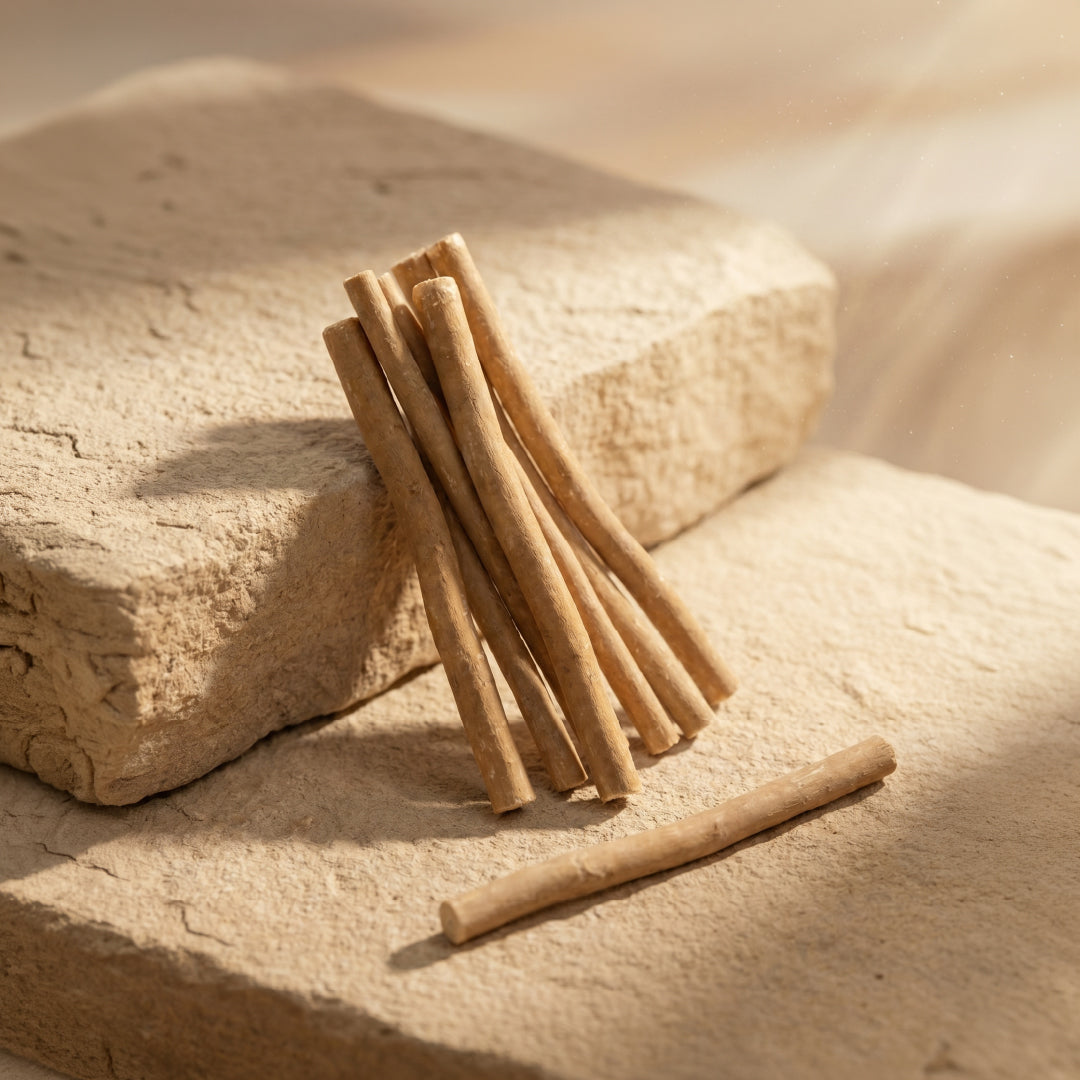 مسواك طازج من المدينة المنورة